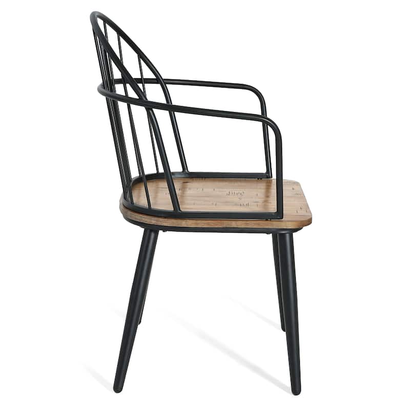 Christopher Knight Home Indoor Dining Chair With Metal Legs