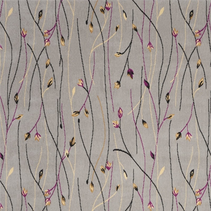 Liwas Power Loomed Floral Traditional Area Rug By HomeRoots - 120' X '84' X '0.5