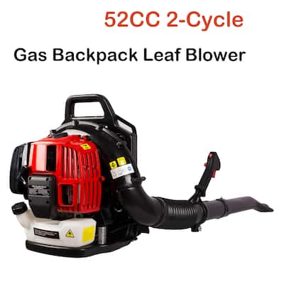 Gas Leaf Blower 52cc-2 Cycle with extension tube Backpack Blower - 68.5"L