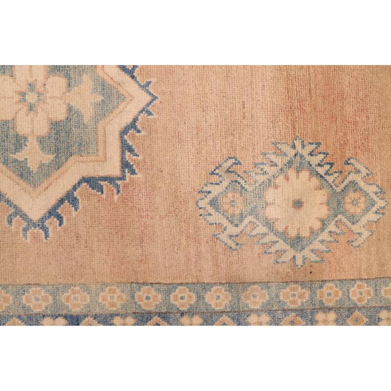 ECARPETGALLERY Hand-knotted Finest Ghazni Tan Wool Rug - 8'0 x 11'6