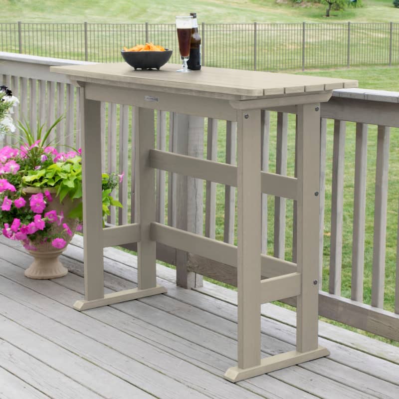 Lehigh Eco-friendly Balcony Table - Bar-height