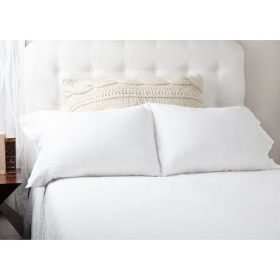Raj Knitted Wool, Cloud Cream, Euro Sham