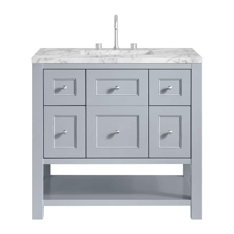 Breckenridge 36" Single Vanity, Serenity Blue - 36