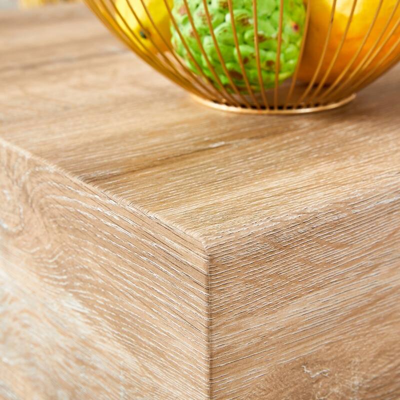 Modern Simple Light Wood Texture MDF Coffee Table