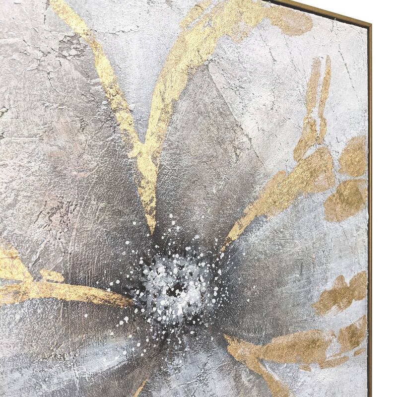 Brilliant Blossom, Framed Hand Painted Canvas