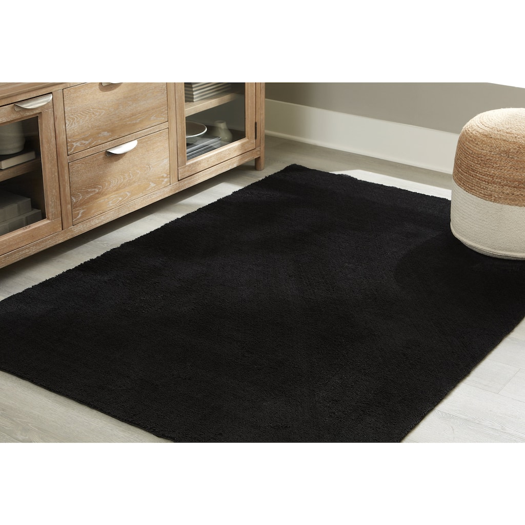 Signature Design by Ashley Anaben Black Rug