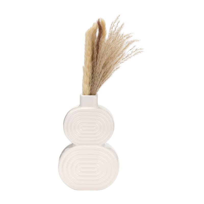 Sagebrook Home Stacked Circle Vase