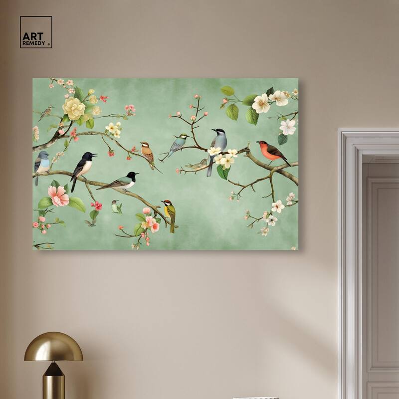 Restful View Canvas by Art Remedy, Gallery Wrapped