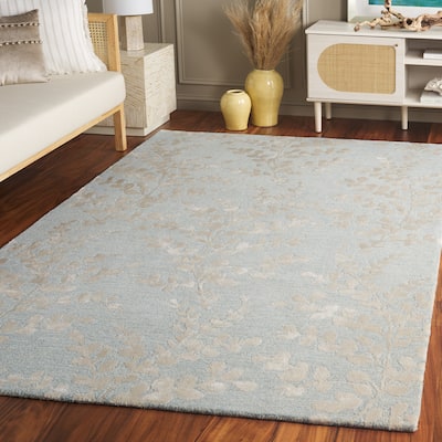 SAFAVIEH Handmade Glamour Siea Contemporary Viscose Rug