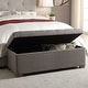 preview thumbnail 21 of 19, Porch & Den Large Tufted Storage Bench