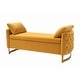 preview thumbnail 14 of 41, Robert Modern Upholstered Flip Top Storage Bench with Two Pillows by HULALA HOME