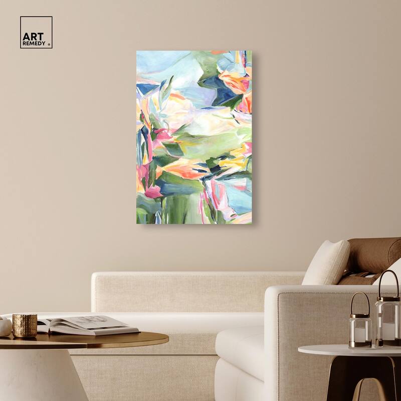 Sunkissed Garden Canvas by Art Remedy, Gallery Wrapped