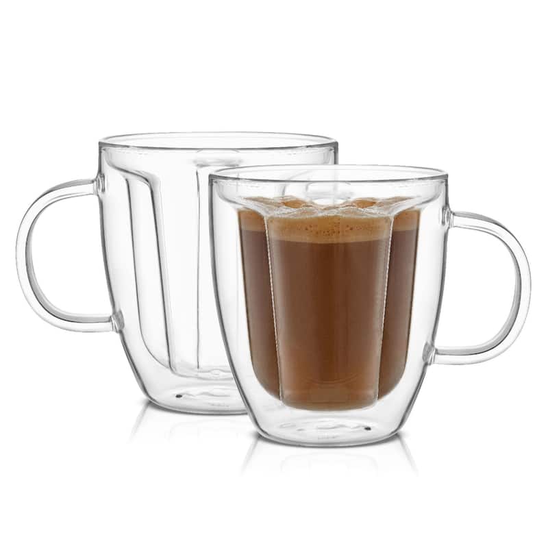 Disney Mickey 3D Double Wall Coffee Tea Mugs - 10 oz - Set of 2 - 10 oz - 10 oz