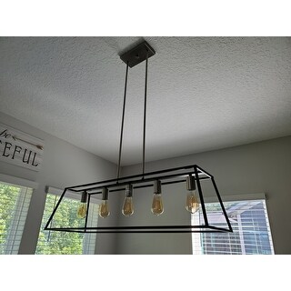 Shop Ove Decors Agnes Ii Iron Led Integrated Pendant On Sale