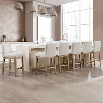Modern 26" H Upholstery Counter Stools
