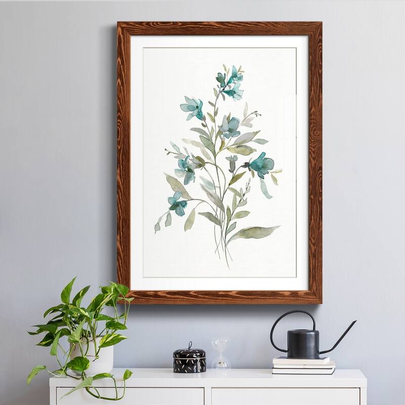 Linen Botanical III-Premium Framed Print - Ready to Hang