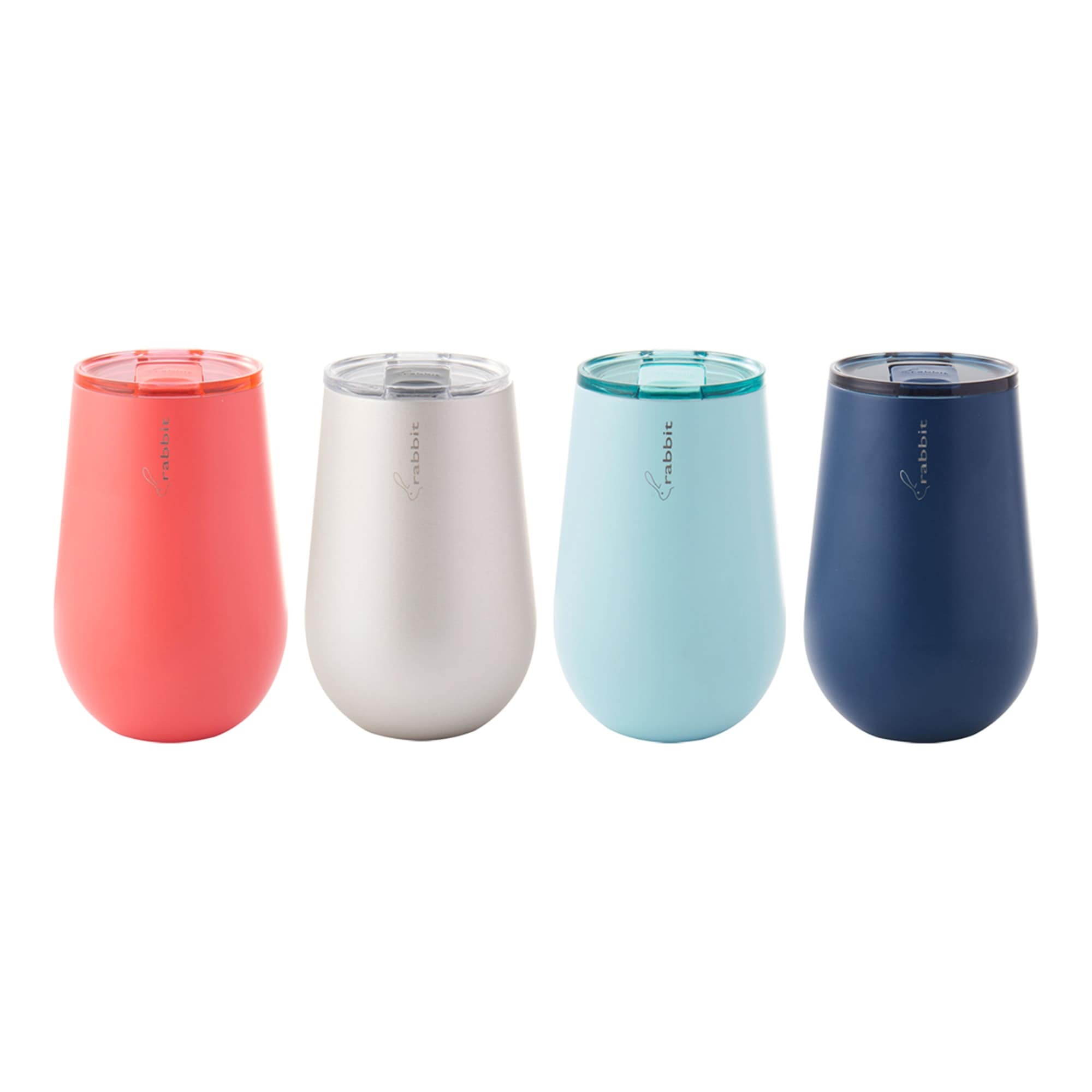 Rabbit Set of 4 Stainless Steel Tumblers