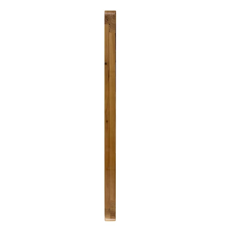 Farmhouse Decor Rectangle Wood Wall Mirror