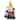 12.25" Solar LED Lighted Gnome and Ladybug Outdoor Garden Statue
