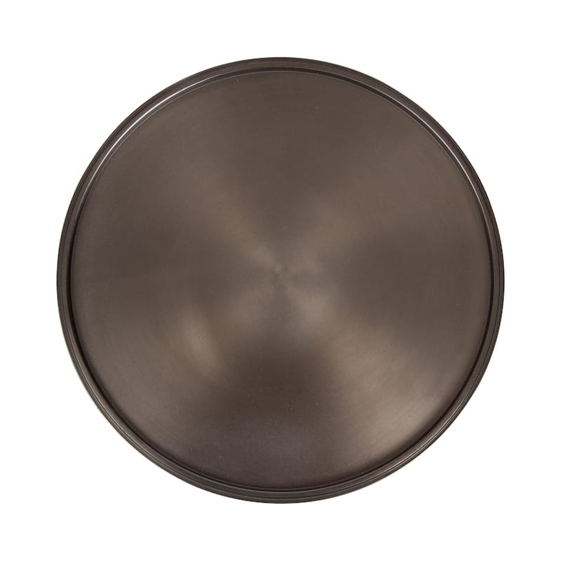 Kate and Laurel Engles Adjustable Polished Metal Table and Plant Stand