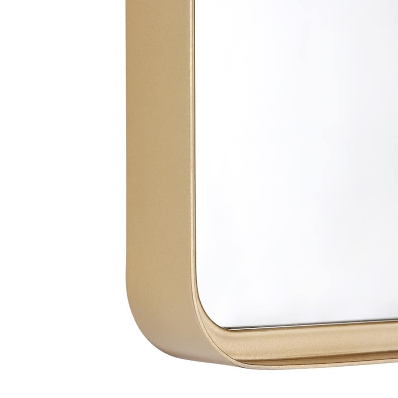 Wall Mount Shatterproof Wall Mirror with Metal Frame - 20" x 30"