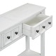 preview thumbnail 14 of 39, Merax 60" Long Console Table with Different Size Drawers and Bottom Shelf