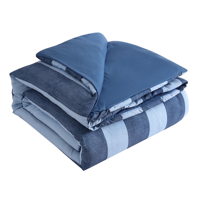 Juicy Couture Printed Denim Stripe Reversible Duvet Sets