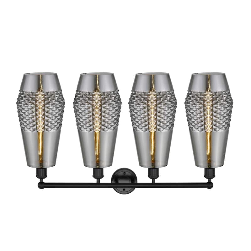 Innovations Lighting Windham - 4 Light 34" Bath Vanity Light