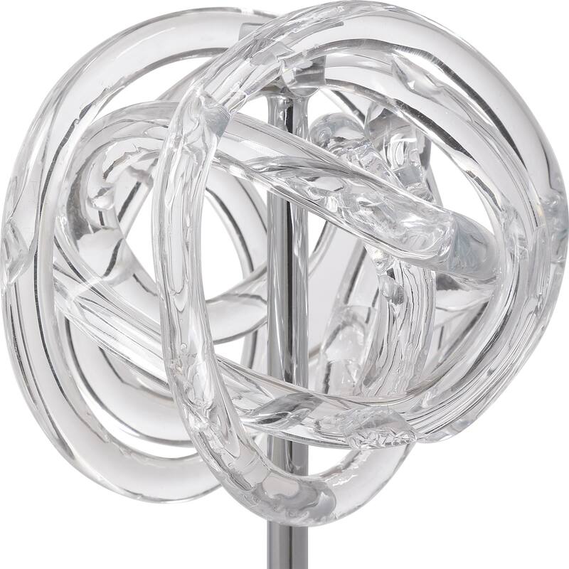 Uttermost Neuron Glass Table Top Sculptures (Set of 3)
