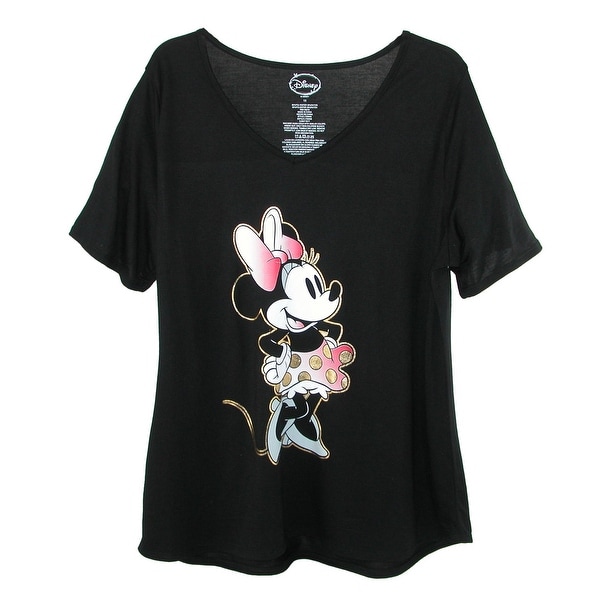 women's v neck disney shirt