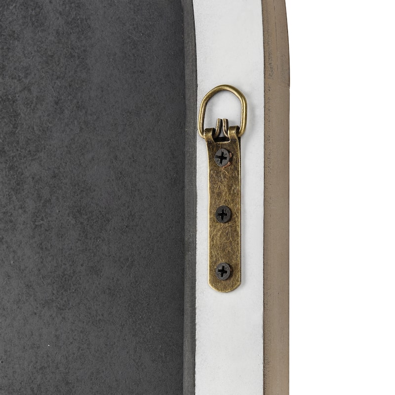 Elk Home Irya Wood Tone Wood Composite 26.5 Inch Wide Mirror