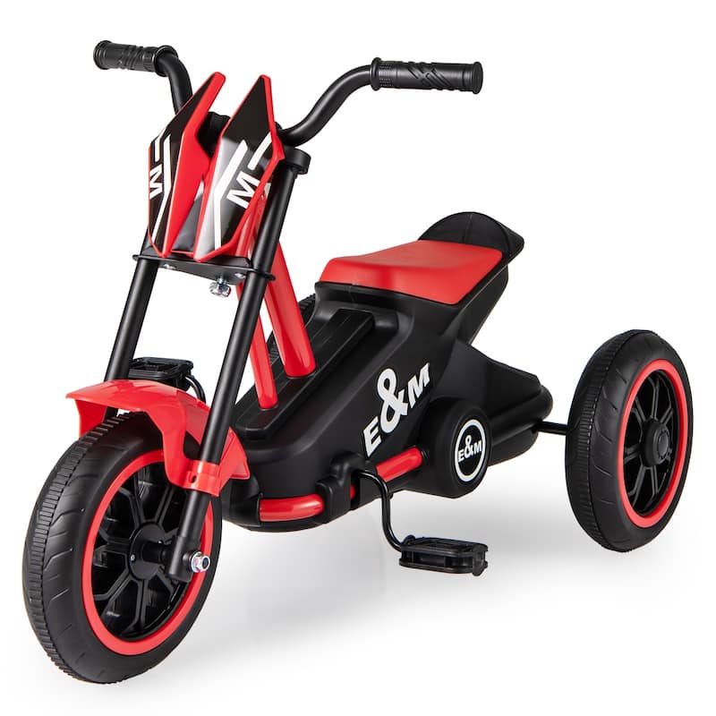 Gymax Kids Tricycle w/Foot Pedals Forward/Backward Steering Handlebars