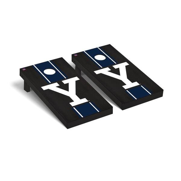 slide 2 of 5, Yale Bulldogs 2x4 Pro Cornhole Boards - V8 Include Carrying Case