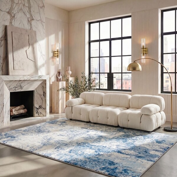 SAFAVIEH Brentwood Malissie Modern Abstract Rug - On Sale - Bed