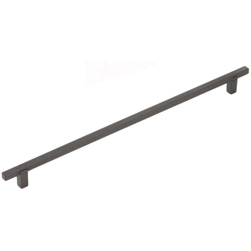 Schaub and Company Quadrato 12-5/8" Center to Center Industrial Modern - Gun Metal