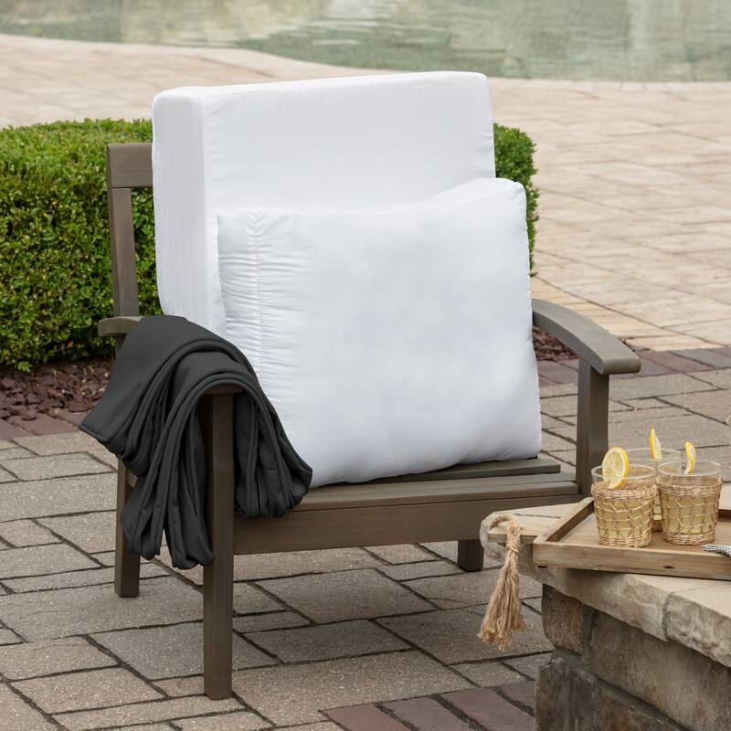 Arden Selections ProFoam Outdoor Plush Deep Seat Set