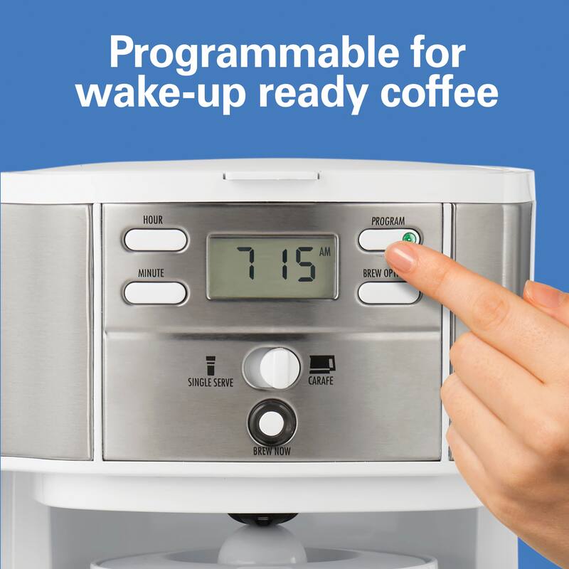 Hamilton Beach 2-Way Programmable Coffee Maker,