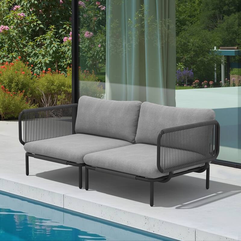 Free Combination Outdoor Patio Sofa DIY Cushion Sectional Furniture