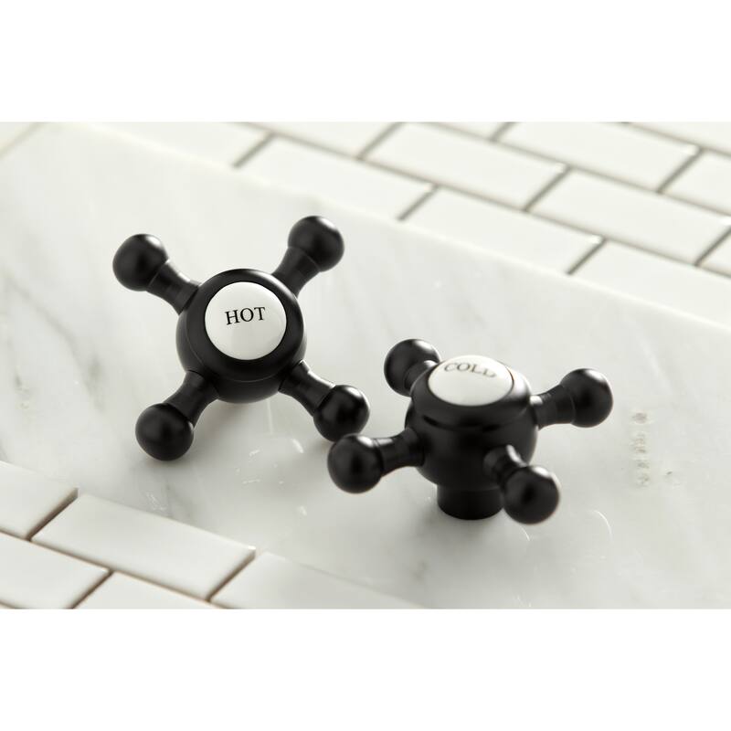 Kingston Brass Metropolitan 8 in. Widespread Bathroom Faucet