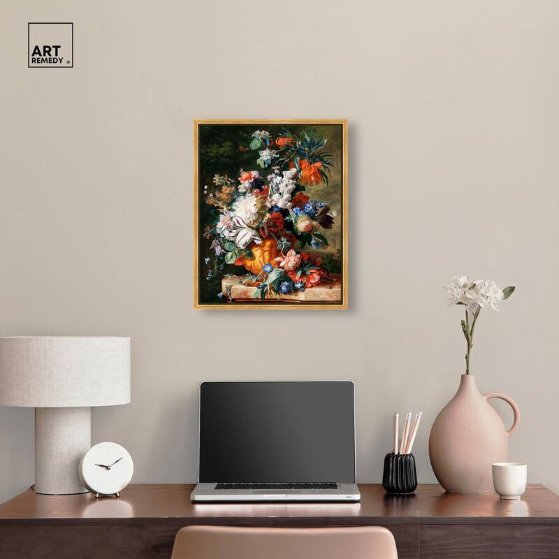 Bouquet of Flowers (1724) Canvas by Art Remedy