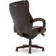 preview thumbnail 28 of 29, La-Z-Boy Bellamy Executive Leather Office Chair with Memory Foam Cushions, Solid Wood Arms and Base, Waterfall Seat Edge