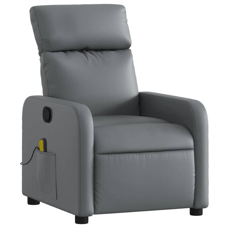 vidaXL Massage Recliner Chair Adjustable Footrests Massage Chair