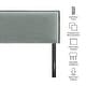 preview thumbnail 11 of 52, Camille Upholstered Striped Linen Blend Headboard