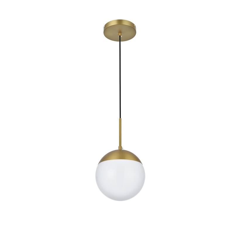 Elegant Lighting Eclipse Single Light 8" Wide Mini Pendant with