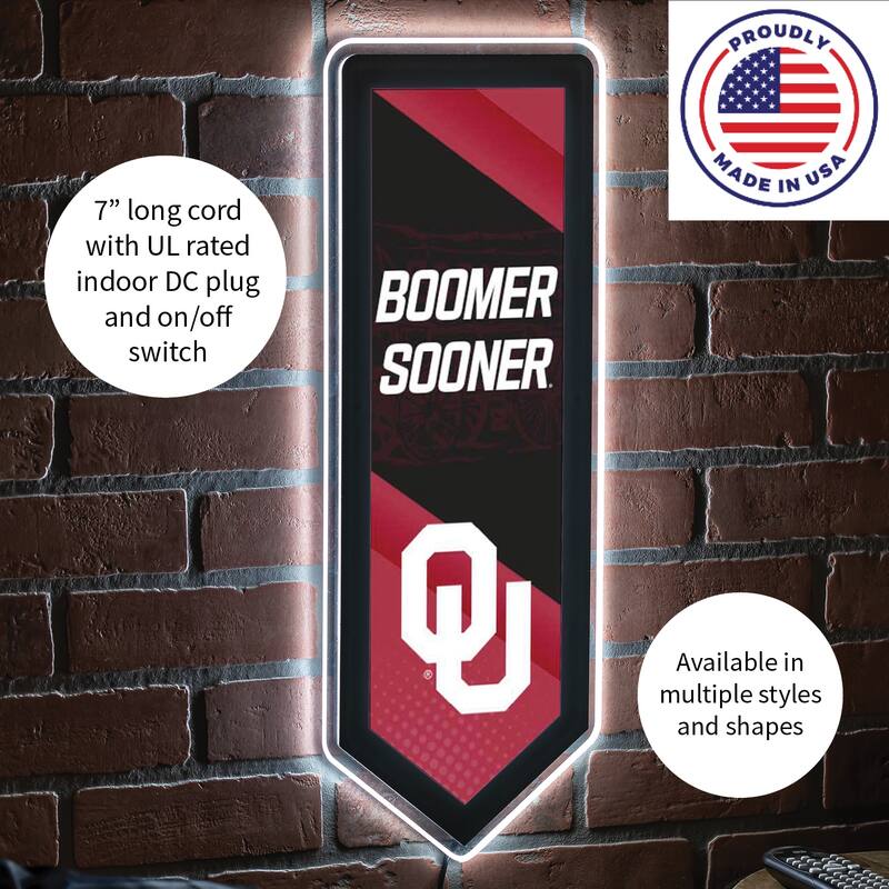 University of Oklahoma LED Lighted Sign