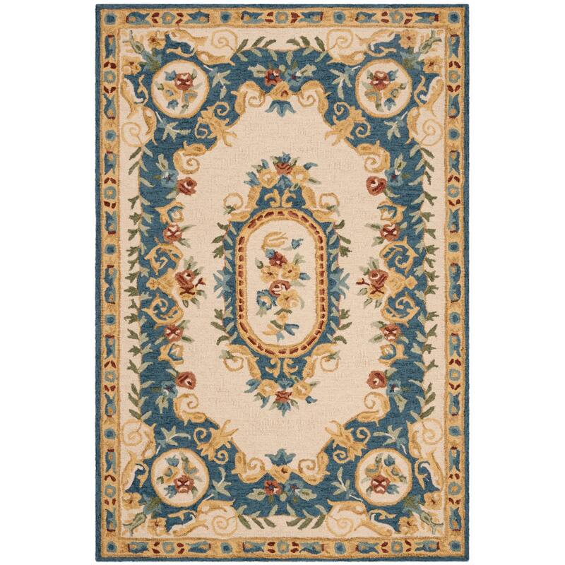 SAFAVIEH Handmade Micro-Loop Cheong Wool Rug