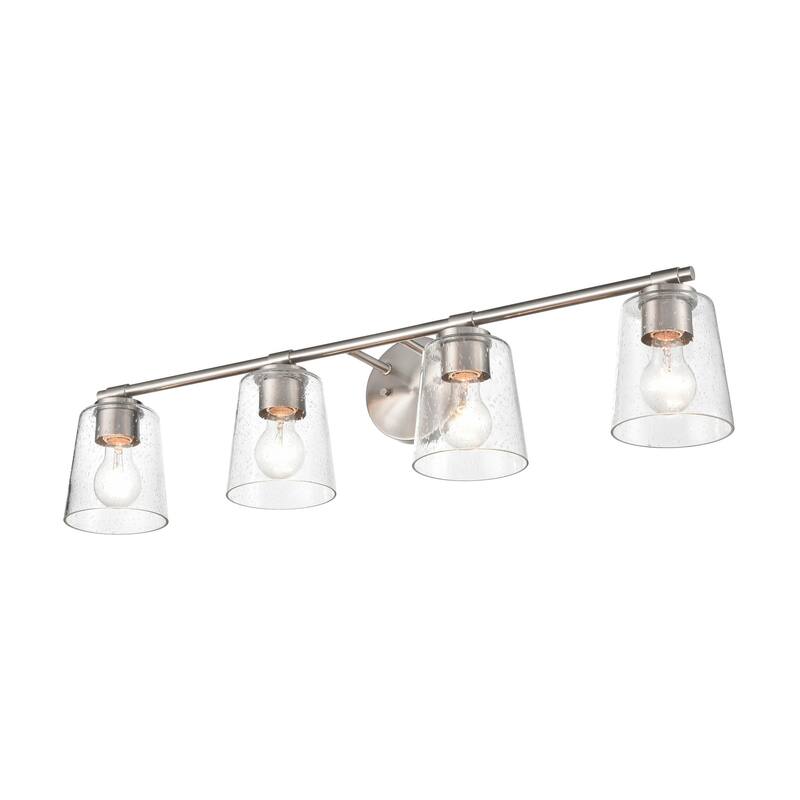 Millennium Lighting 4 Light Bathroom Vanity Fixture in Multiple Finishes - Brushed Nickel