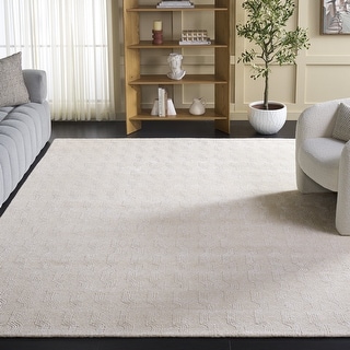 SAFAVIEH Handmade Glamour Denisia Geometric Viscose Rug