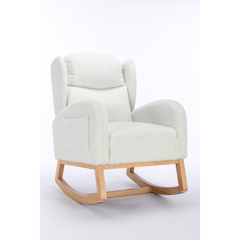 Teddy Fabric Rocking Chair