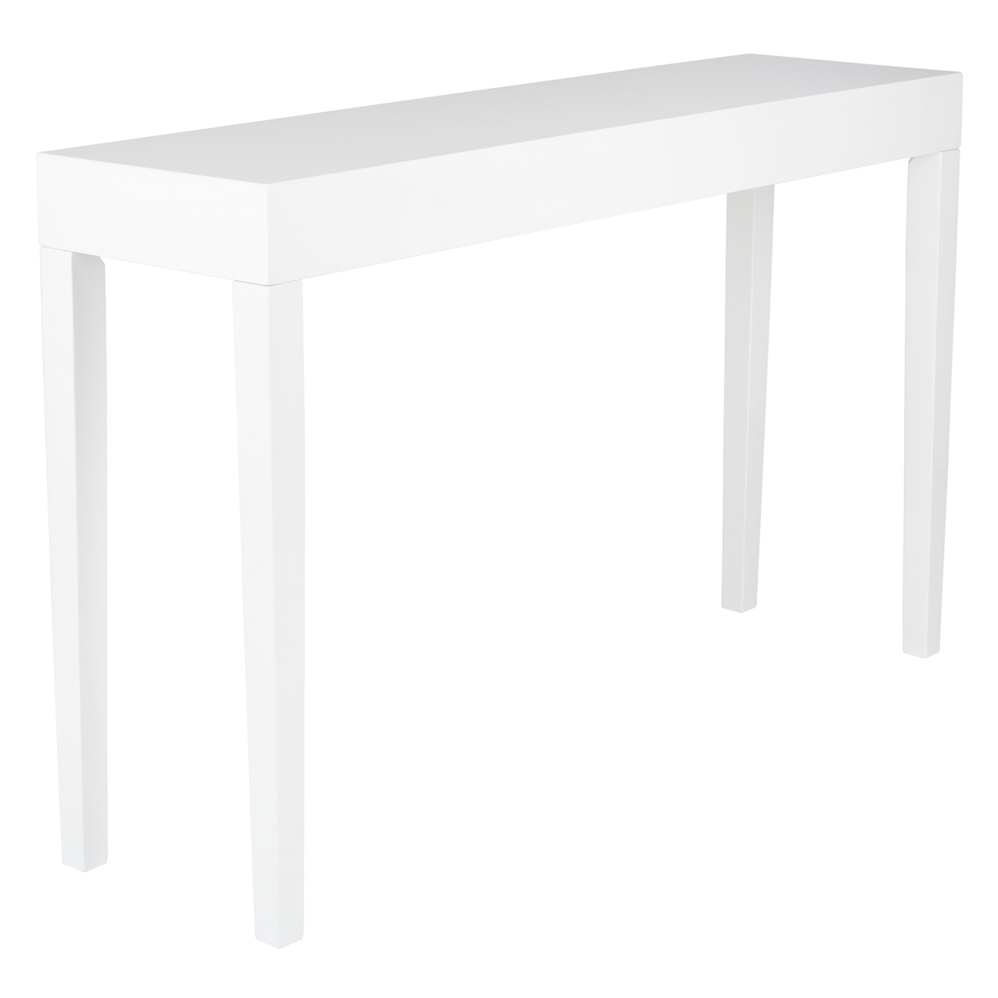 Shop Safavieh Kayson White Lacquer Console Table 51 2 W X 13 4 L X 31 5 H Overstock 8962447